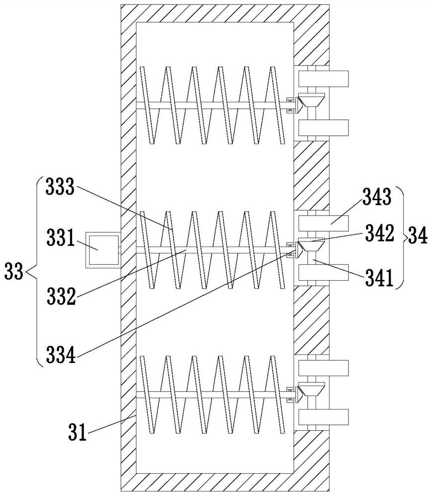 An automatic vibrating feeder for limestone powder preparation