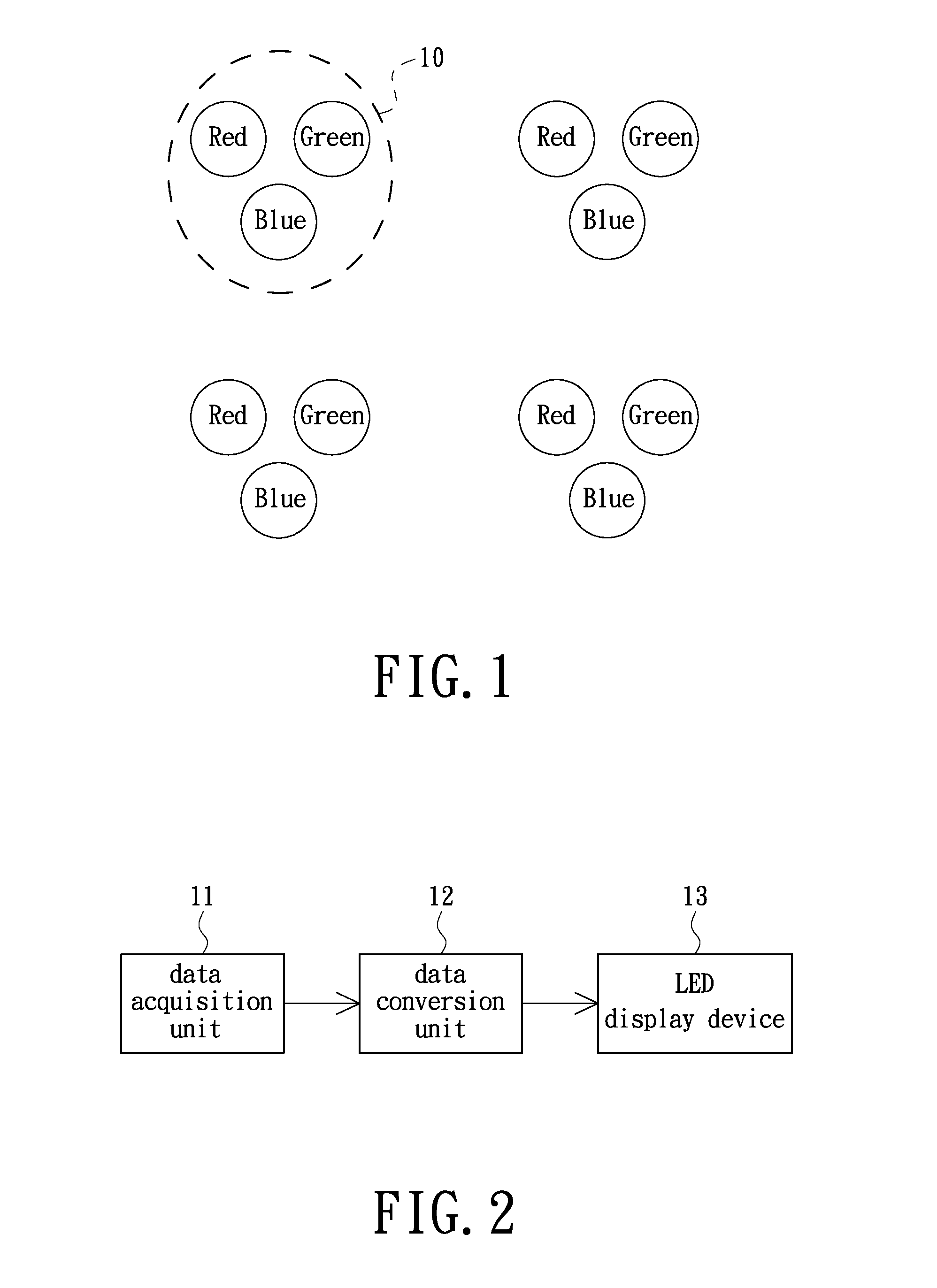 LED display device