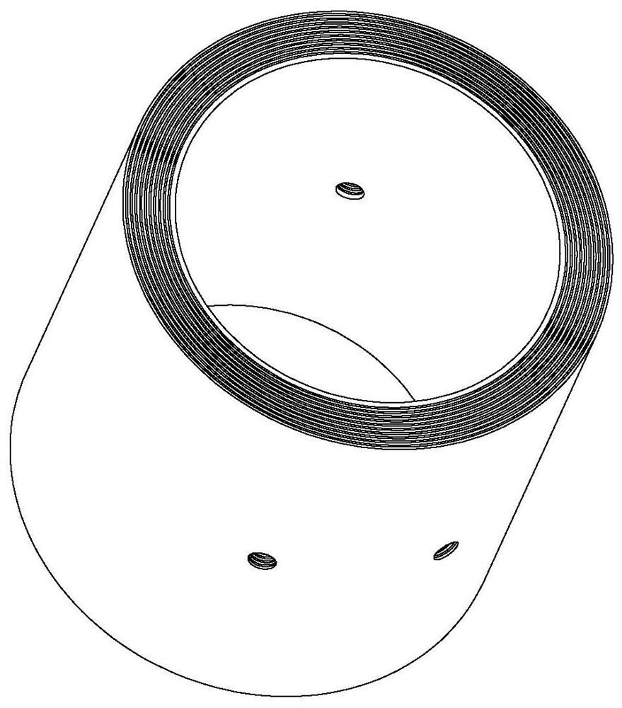 A kind of preparation method of 3D printing monolithic silicon carbide heat shield