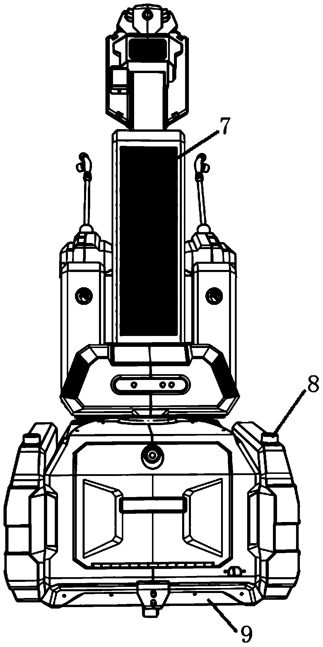 Epidemic prevention robot and control system thereof