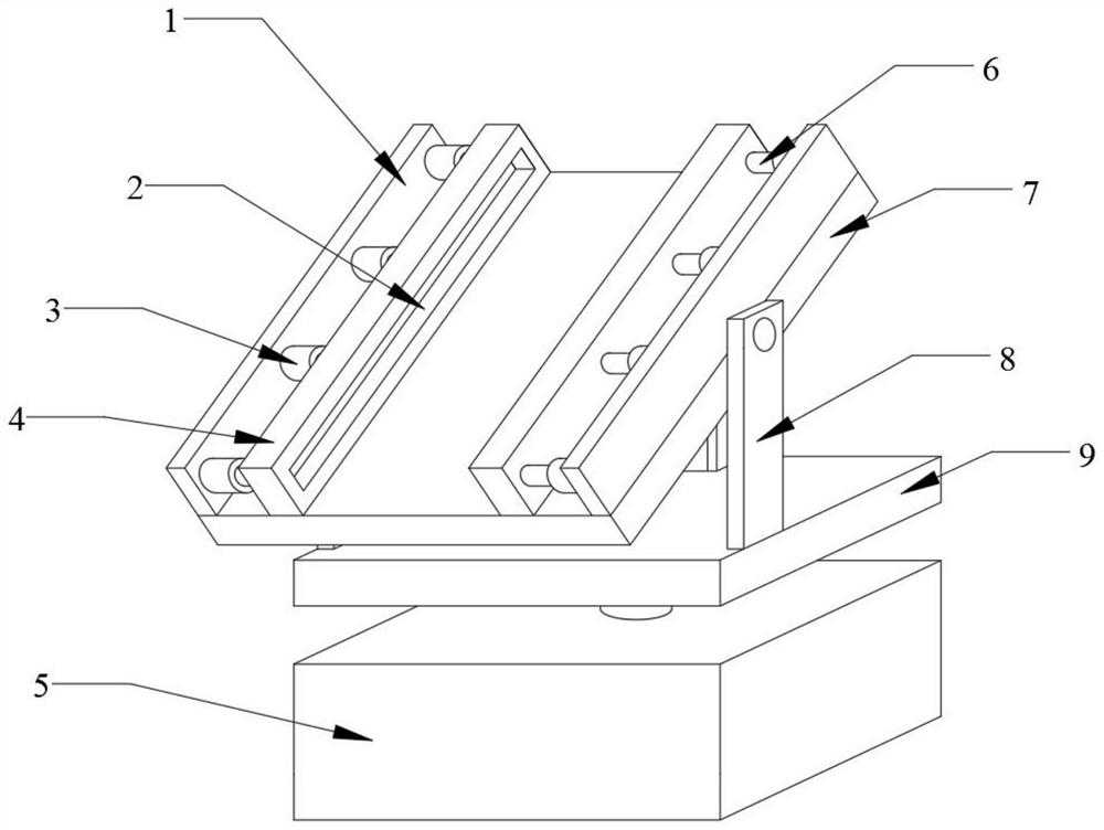 Mobile communication equipment with adjustable use angle