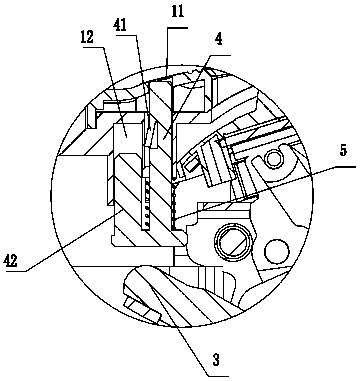 Isolating switch with contact indication function