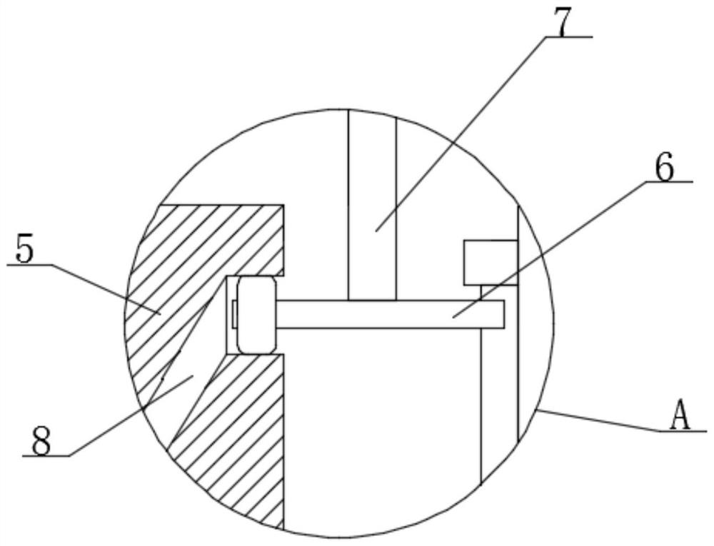 Drilling device for processing air-conditioning hanging panels and using method thereof