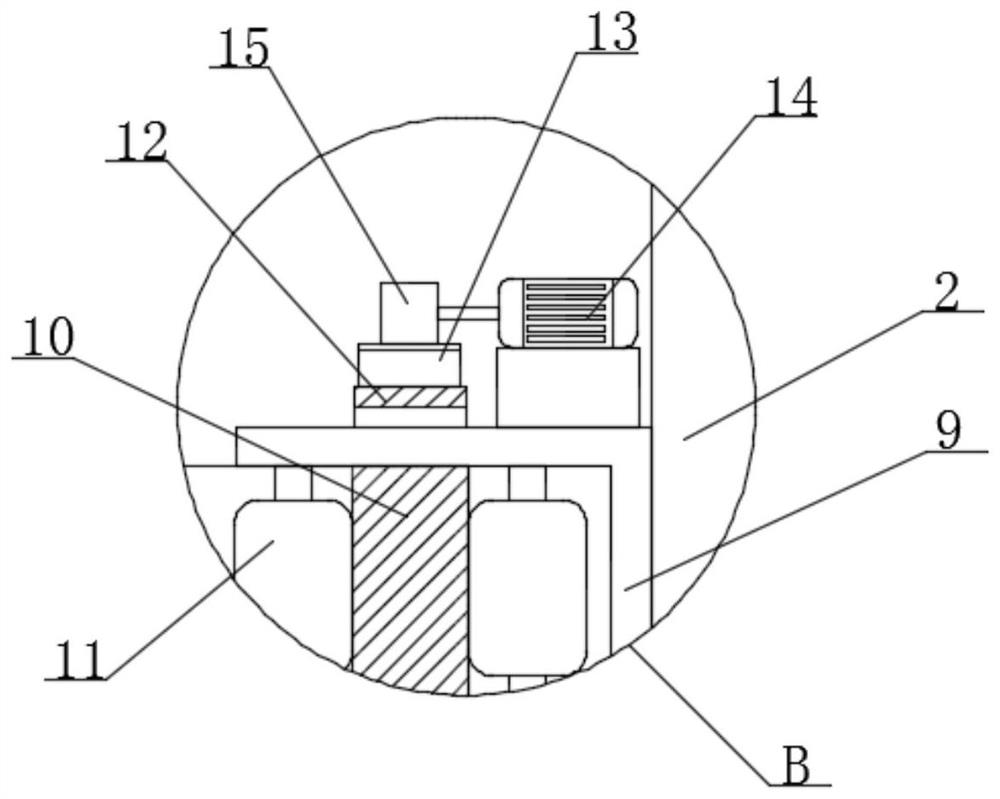 Drilling device for processing air-conditioning hanging panels and using method thereof