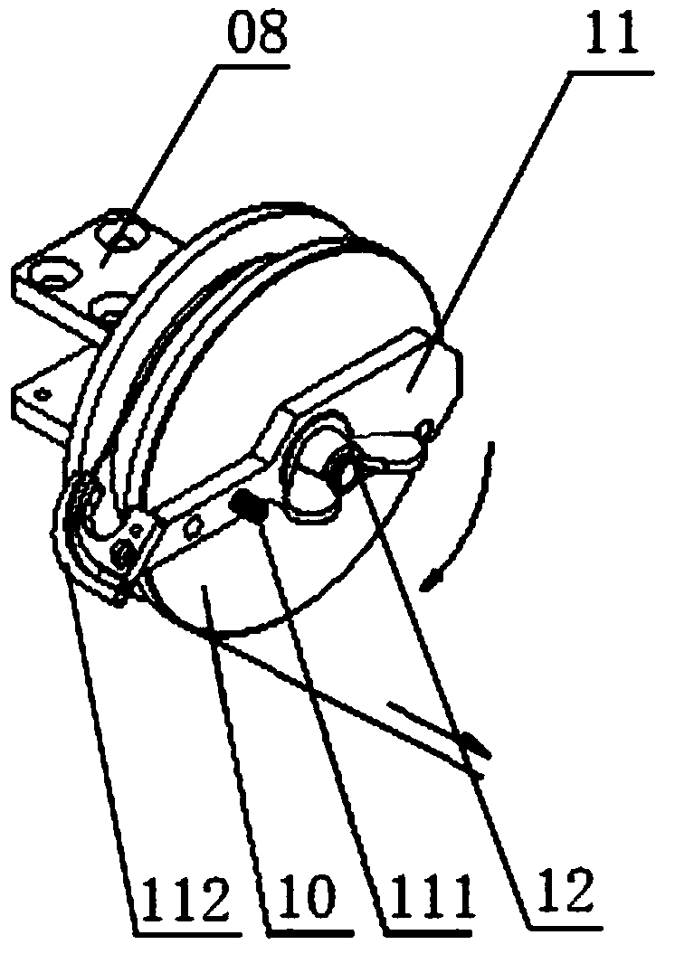 Fiber winding and unwinding device group of bare fiber