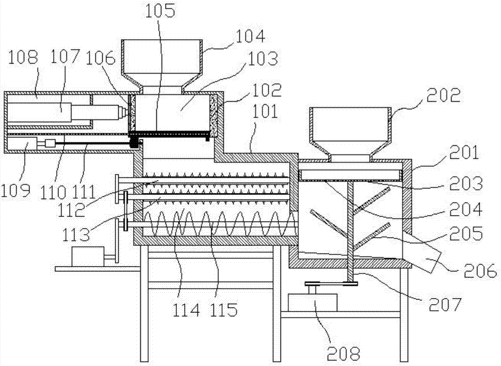 Automatic production line for bio-organic fertilizer