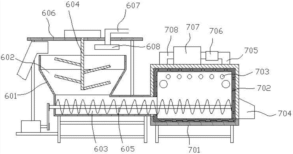 Automatic production line for bio-organic fertilizer