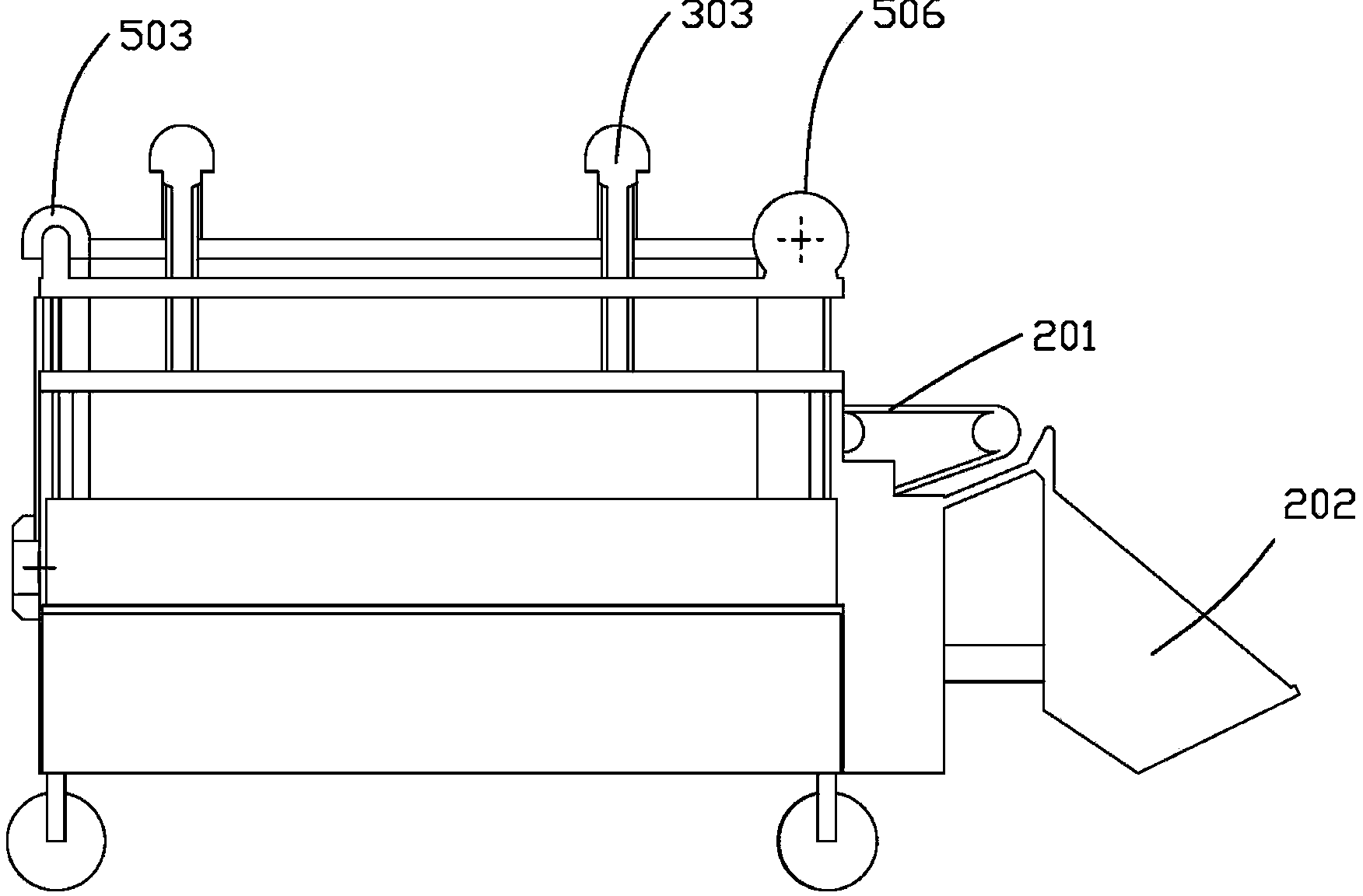 Fly maggot separator