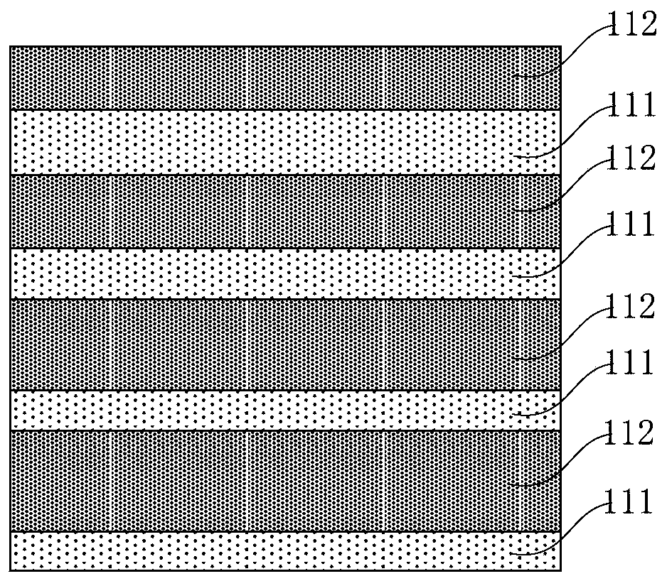 Laminated structure for three-dimensional memory, three-dimensional memory and preparation method thereof