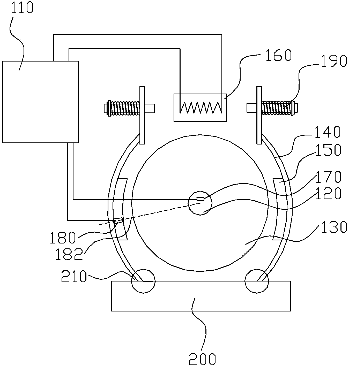 Elevator intelligent brake control method and device