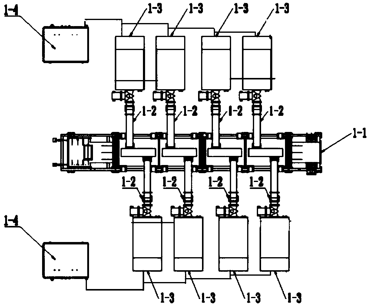 Activated carbon processing environmental protection treatment device