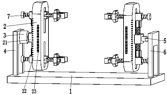 A kind of cement prefabricated board slot processing equipment for house construction