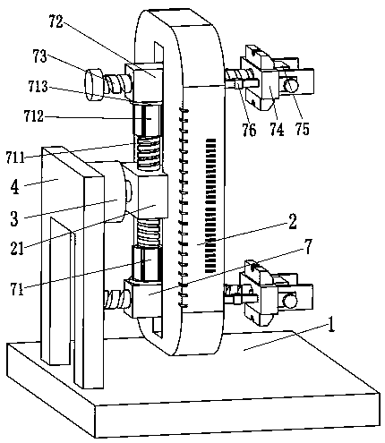 A kind of cement prefabricated board slot processing equipment for house construction