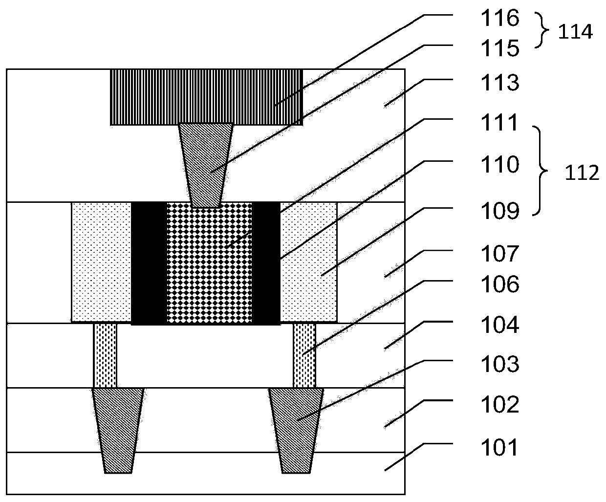 Phase change memory unit and preparation method thereof