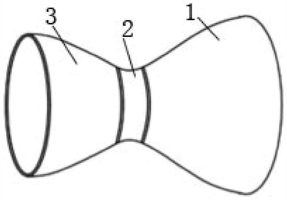 Pressure adjusting device between atria