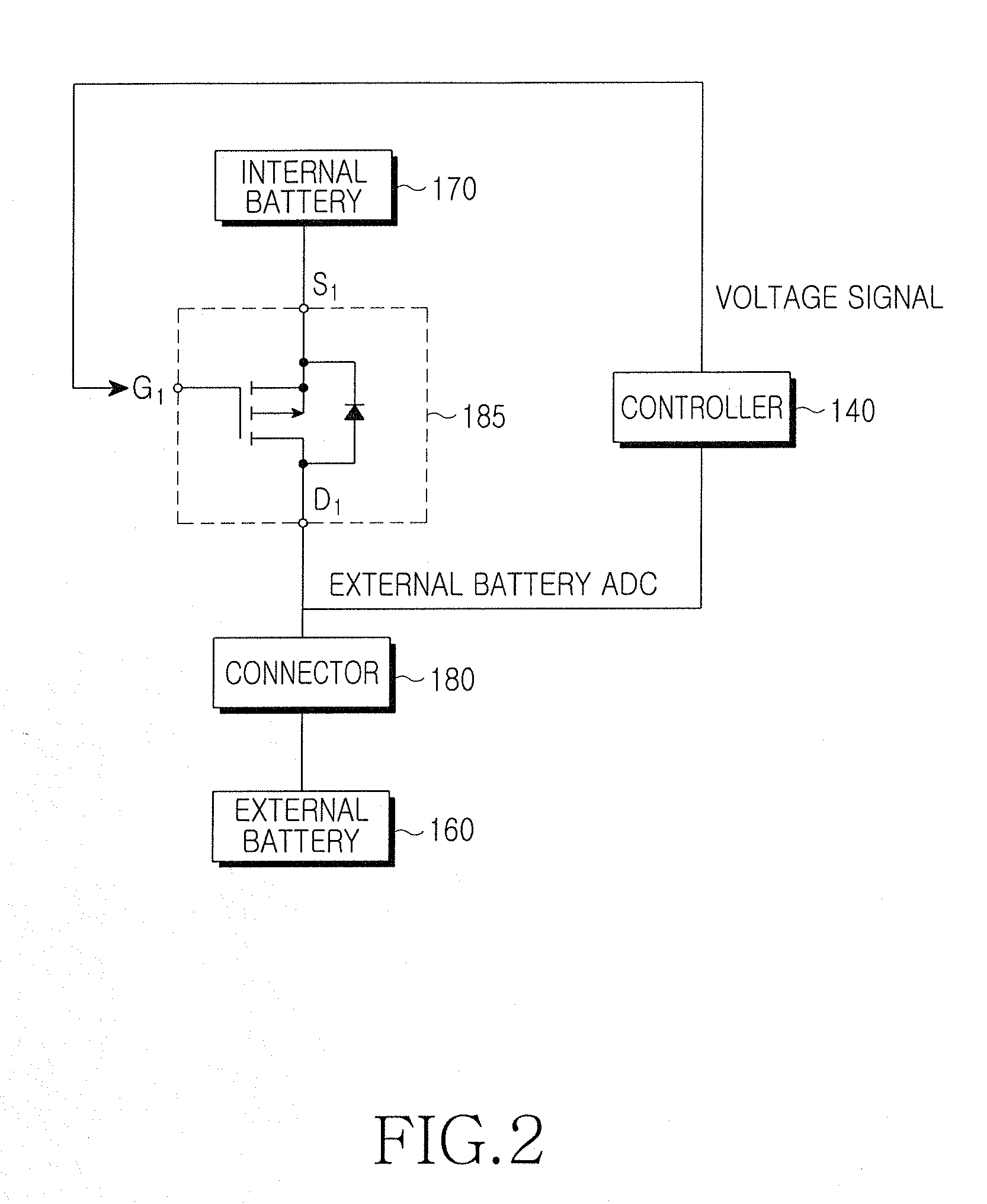 Apparatus and method for sensing attachment or detachment of battery in portable terminal