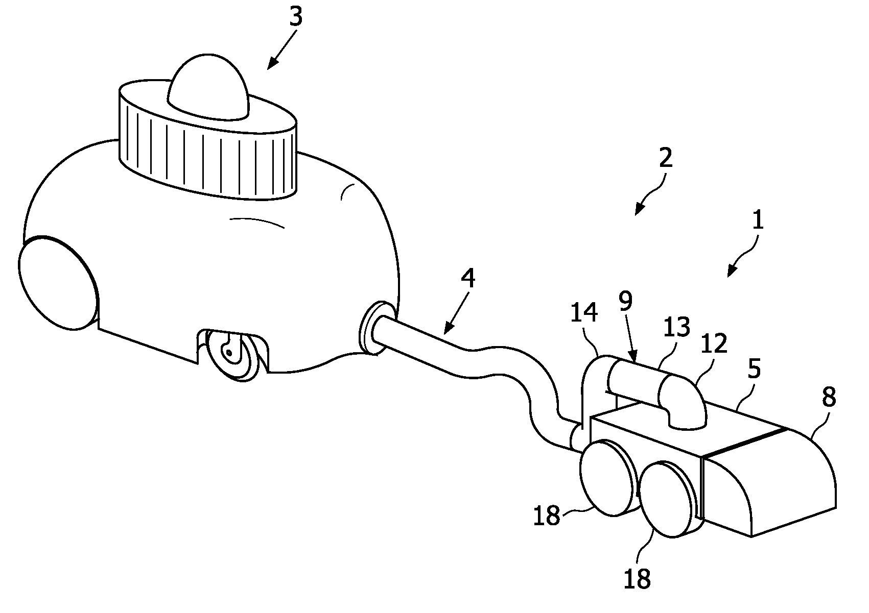 Robotic cleaning head