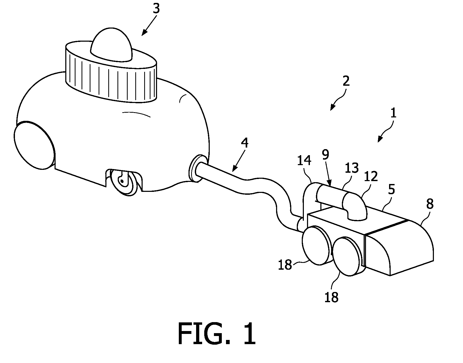 Robotic cleaning head