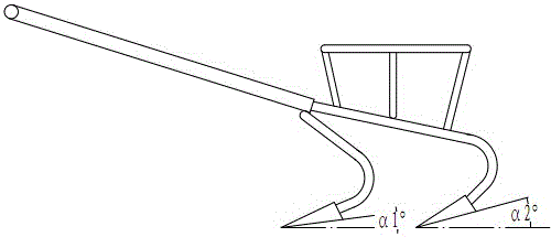 Plow suitable for plowing cotton field