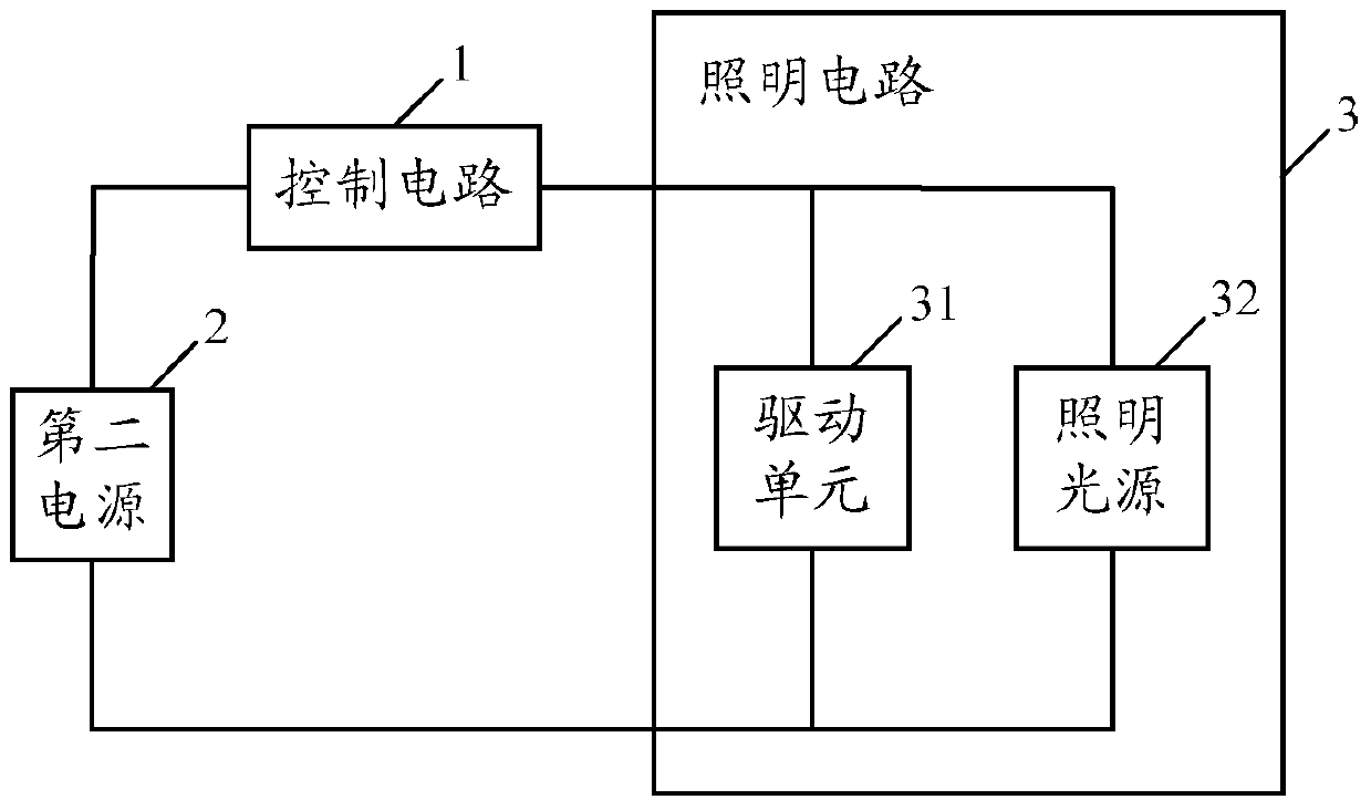 A control circuit and lighting device