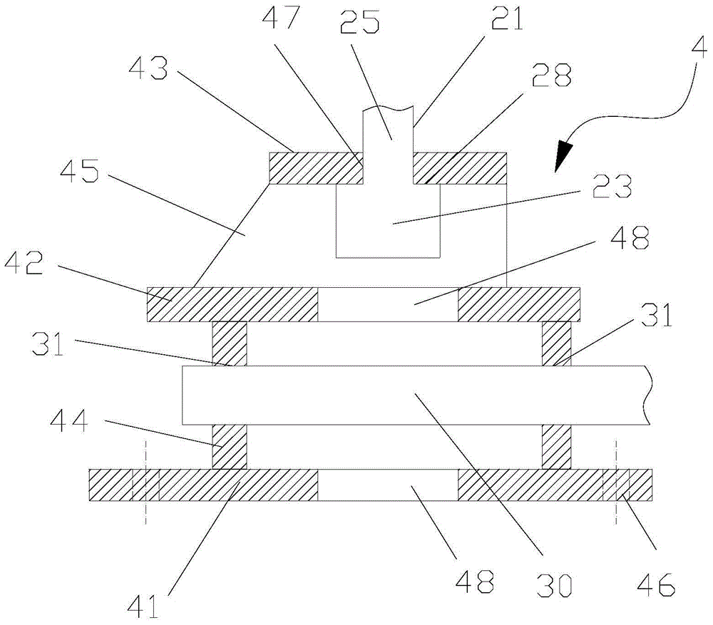 Arch bridge inspection car track device