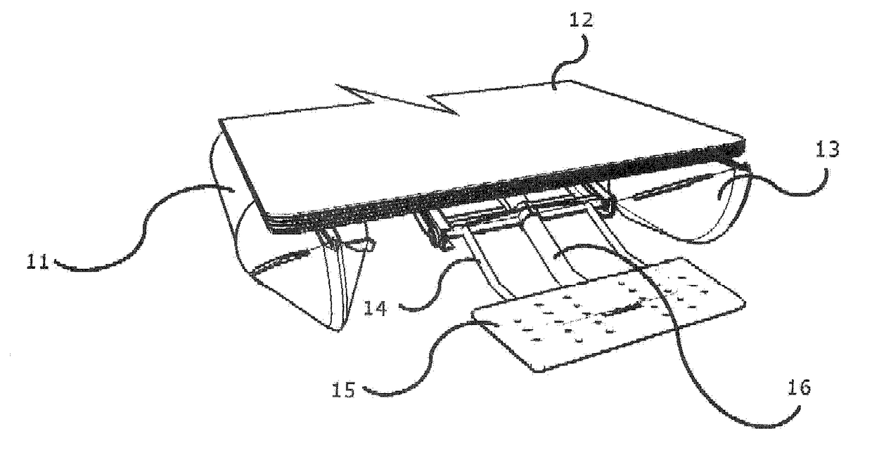 Power-Actuated Deploying Platform for a Small Marine Vessel