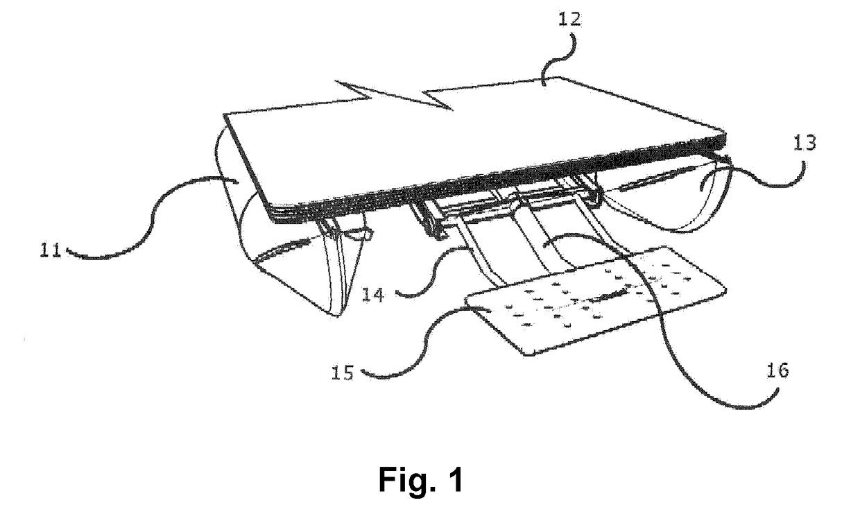 Power-Actuated Deploying Platform for a Small Marine Vessel