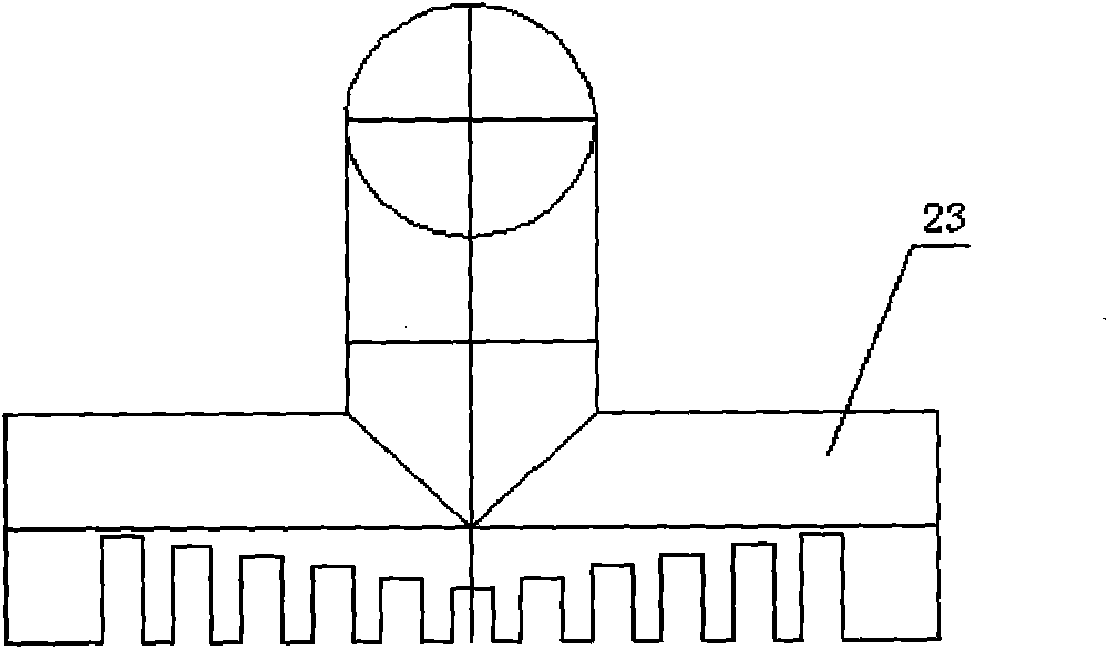 High-frequency electric collective oil-gas-water three-phase flow separator