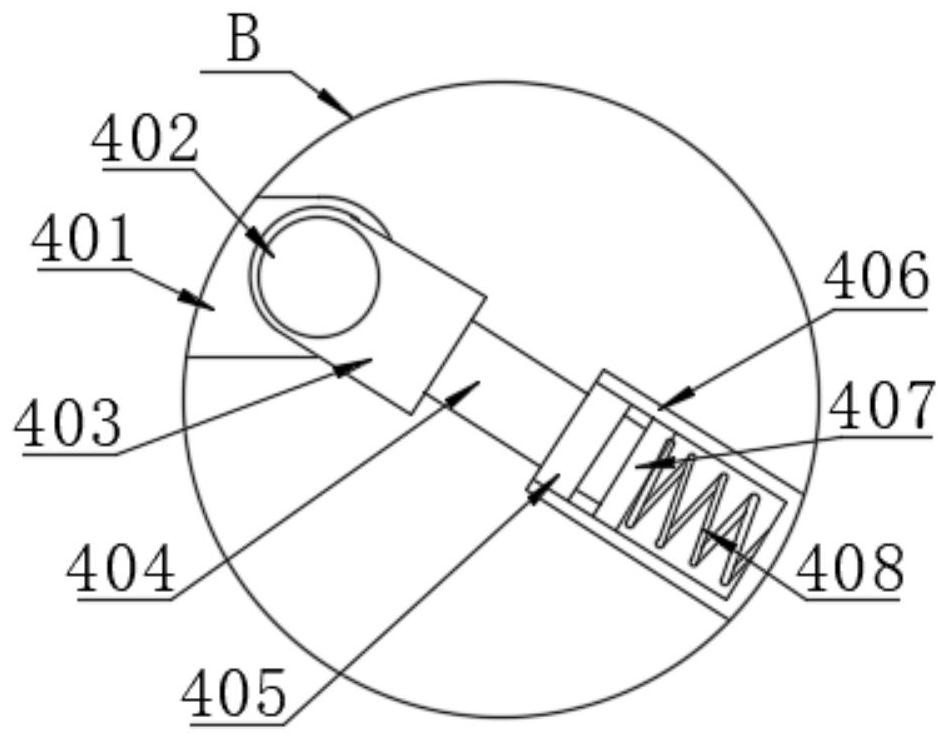 Stable hanging structure of fabricated wallboard