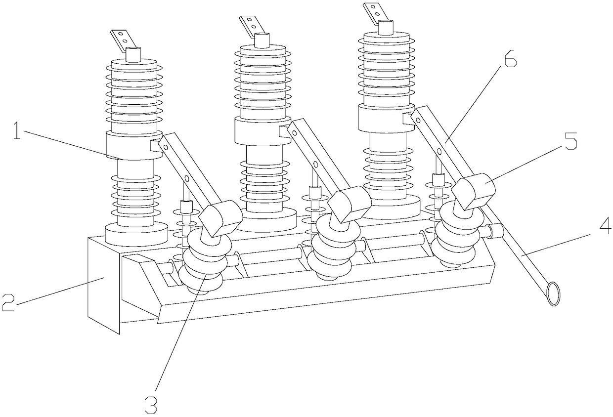 A vacuum circuit breaker for high-cold area based on boosting reaction