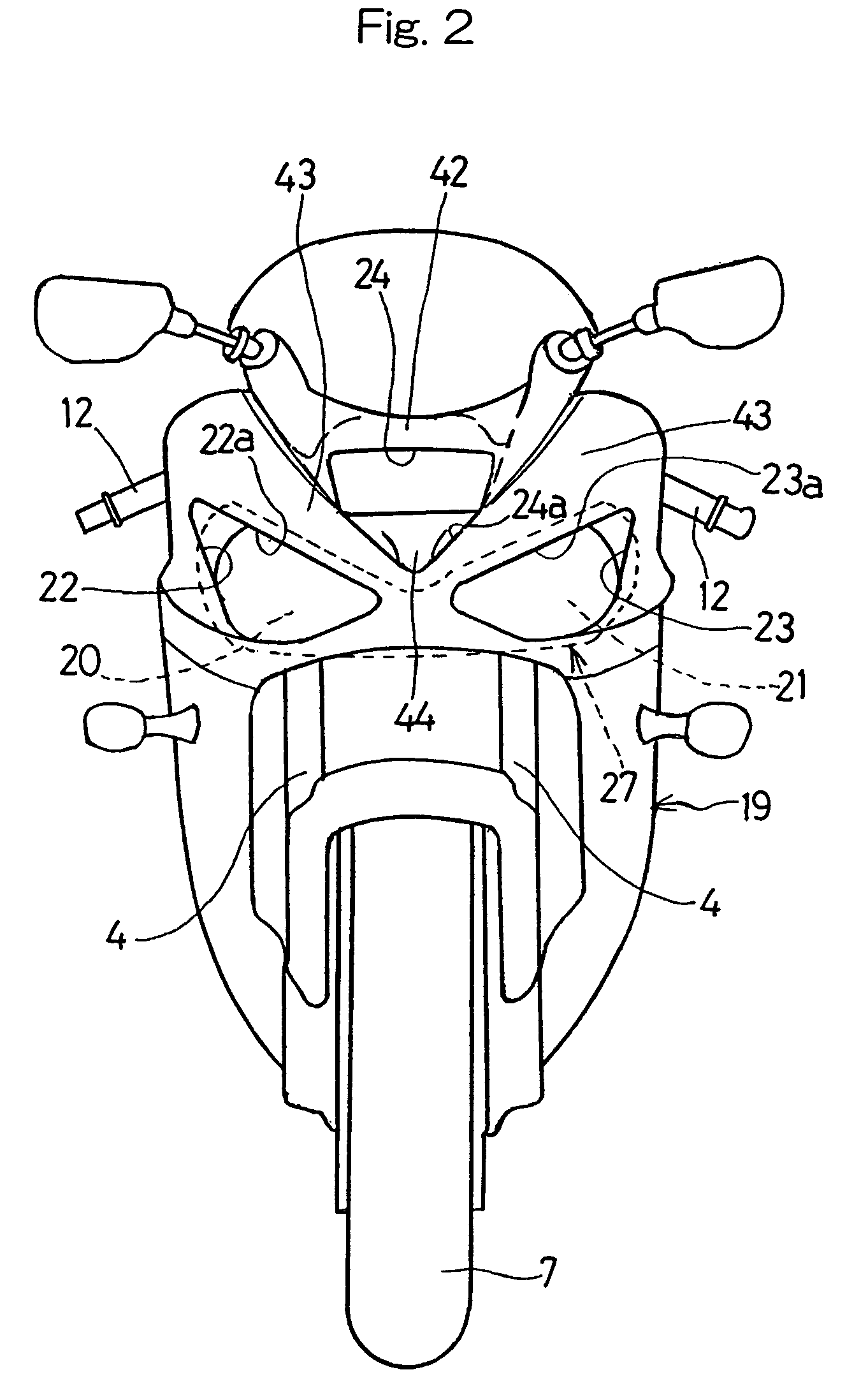 Air intake system for vehicle combustion engine