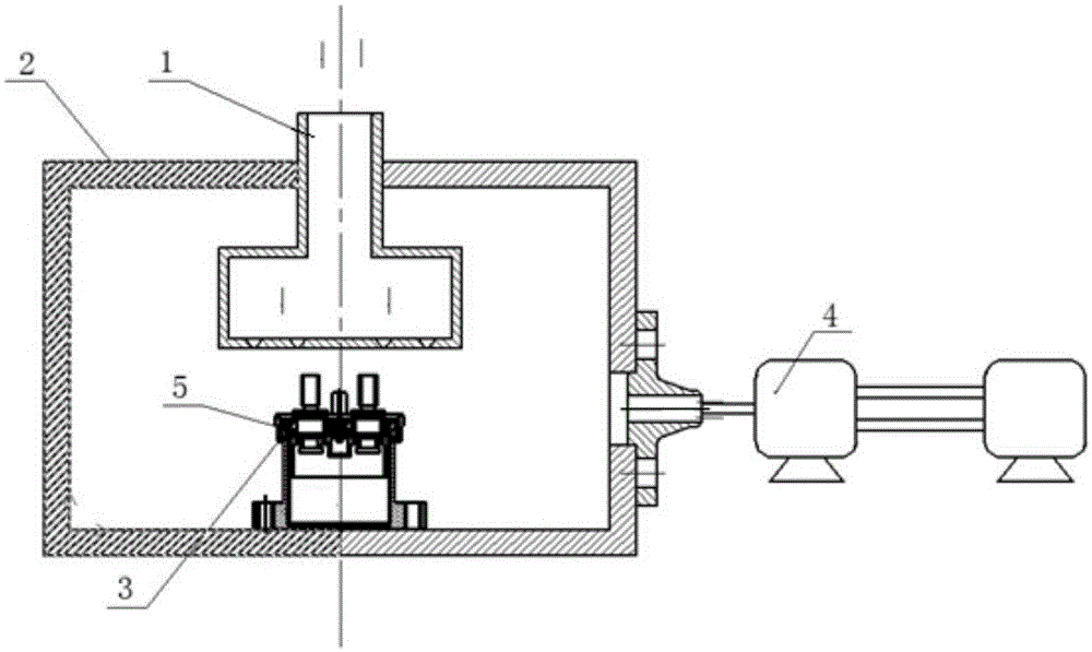 Workpiece surface vacuum defoaming method