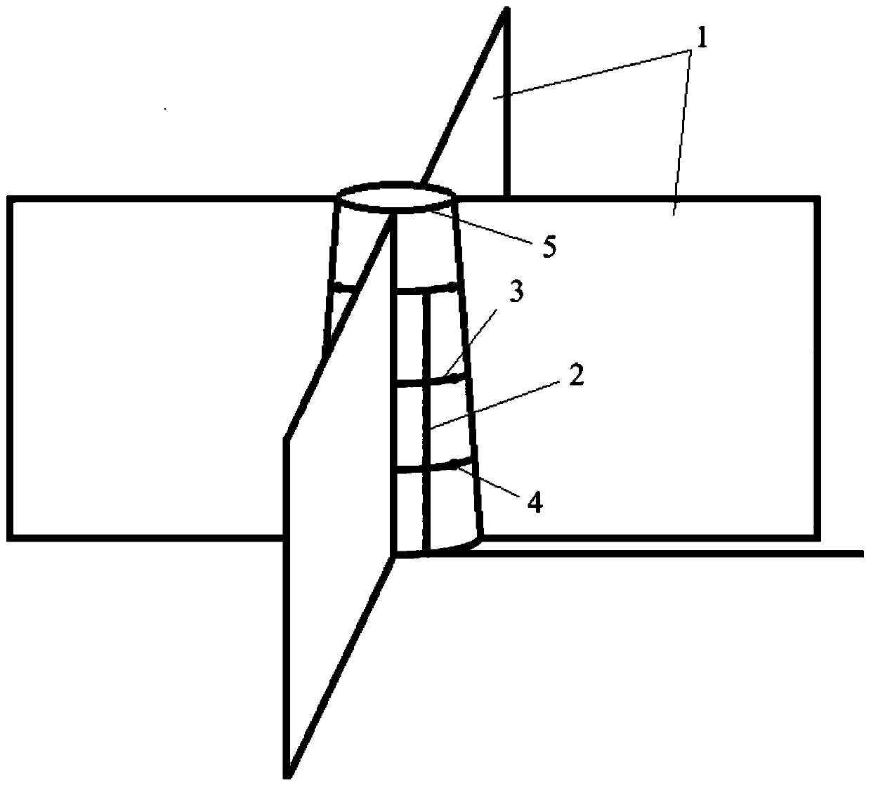 Cooling process for eliminating banded structure of steel ingot