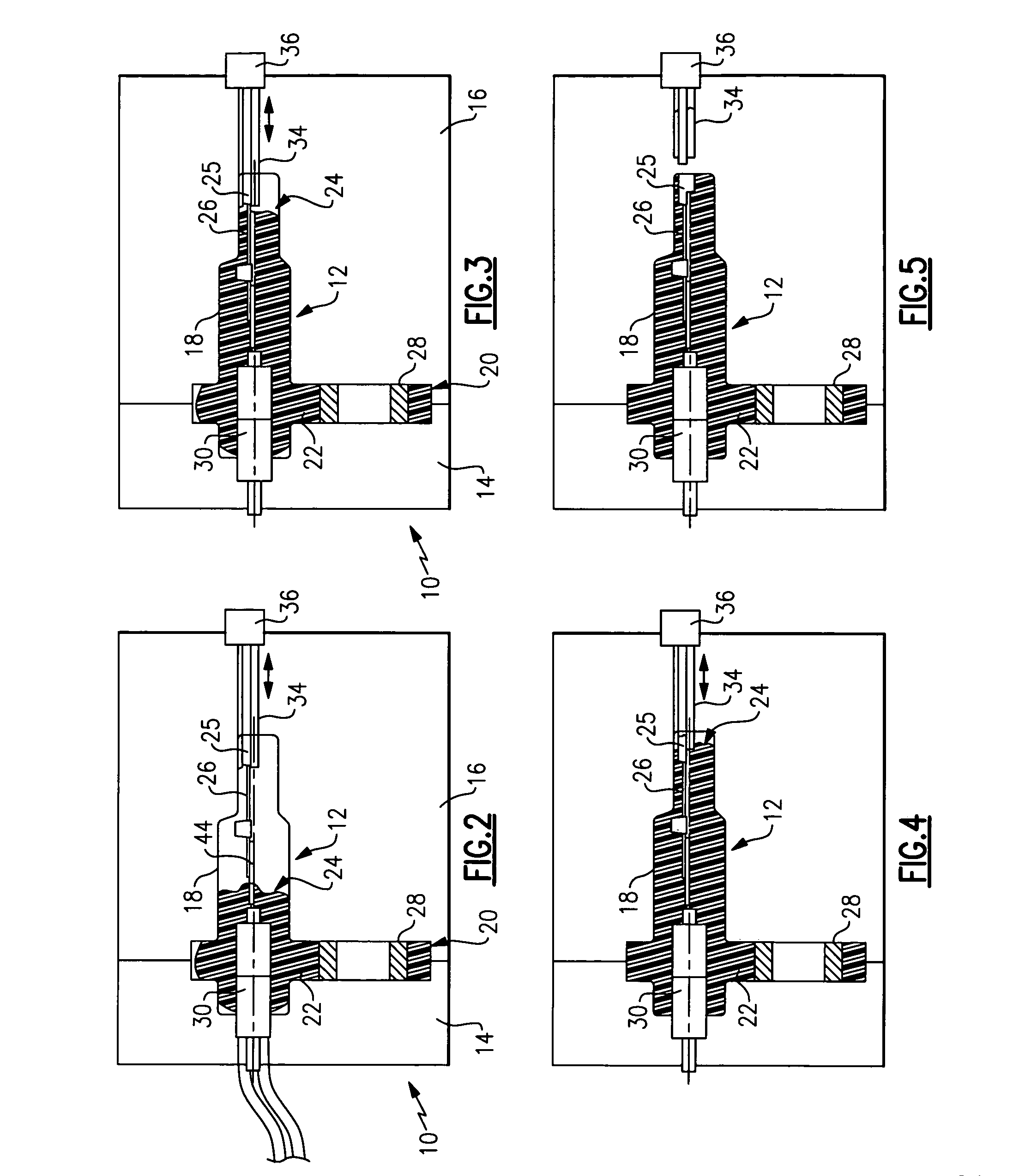 Single mold active speed sensor