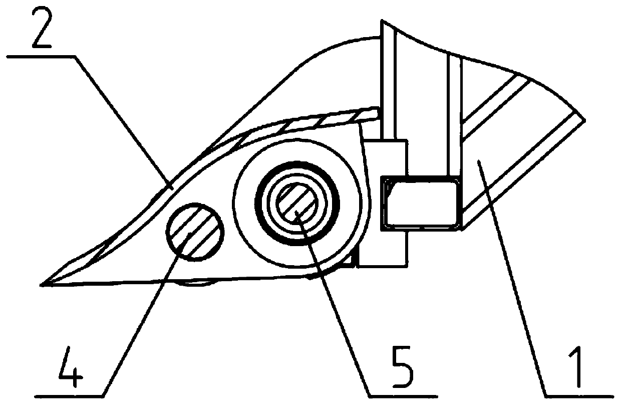 Multi-shovel ordered vibration digging device of under-soil crop harvester