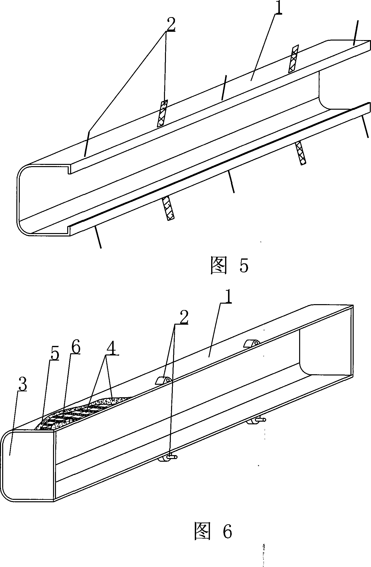 Cast-in-situ reinforced concrete floor