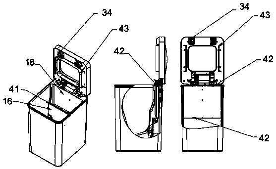 Intelligent garbage bin capable of automatically changing bags and sealing bags