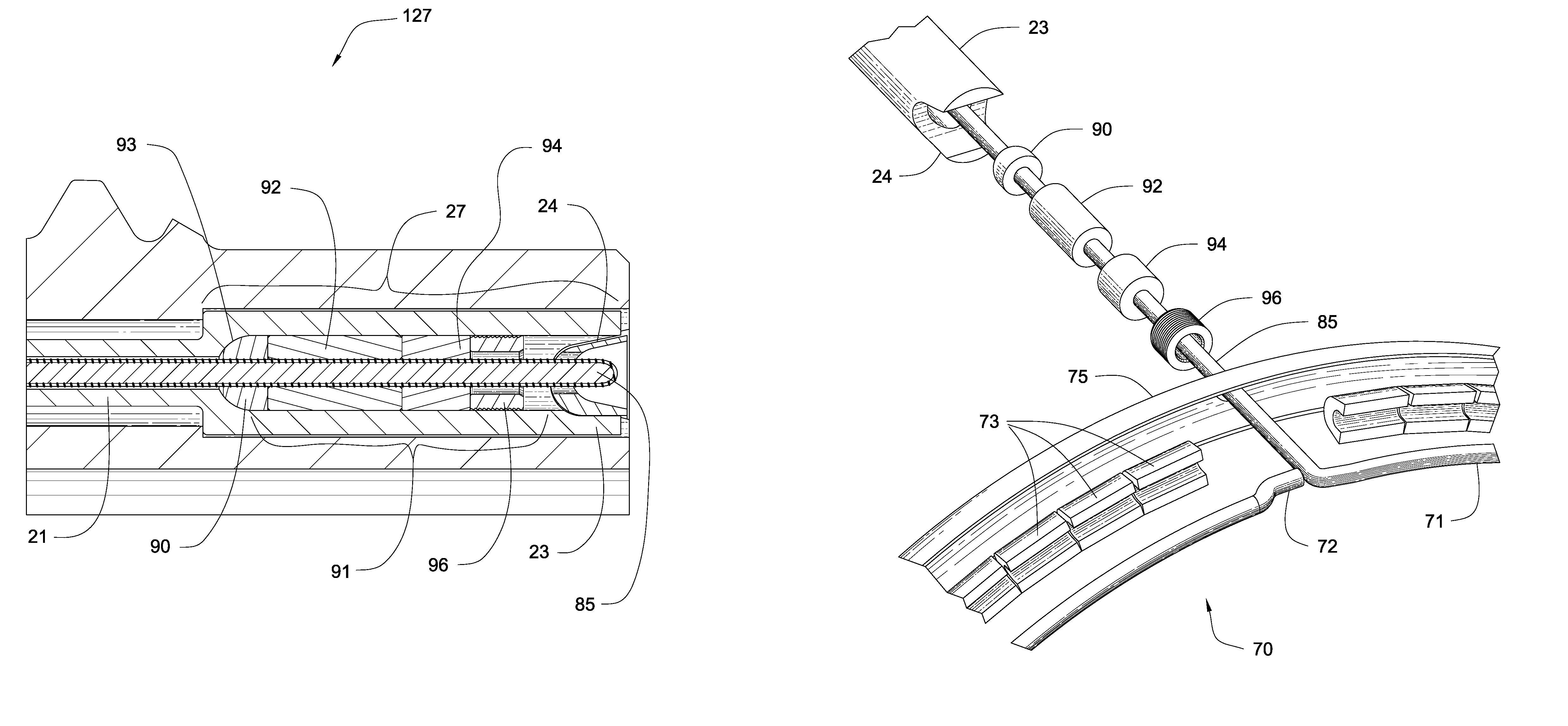 Seal for coaxial cable in downhole tools