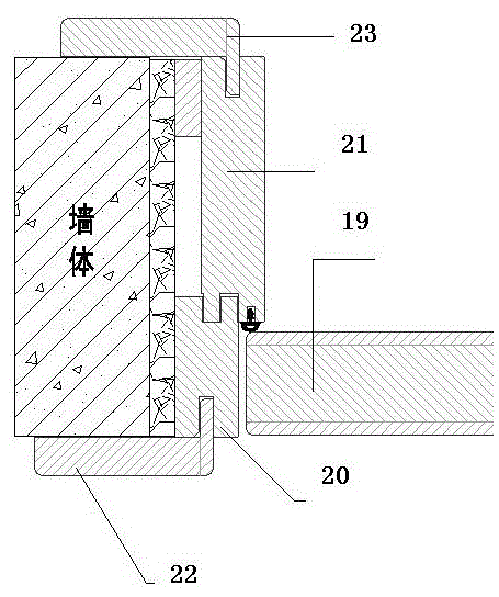 A production process of a log door