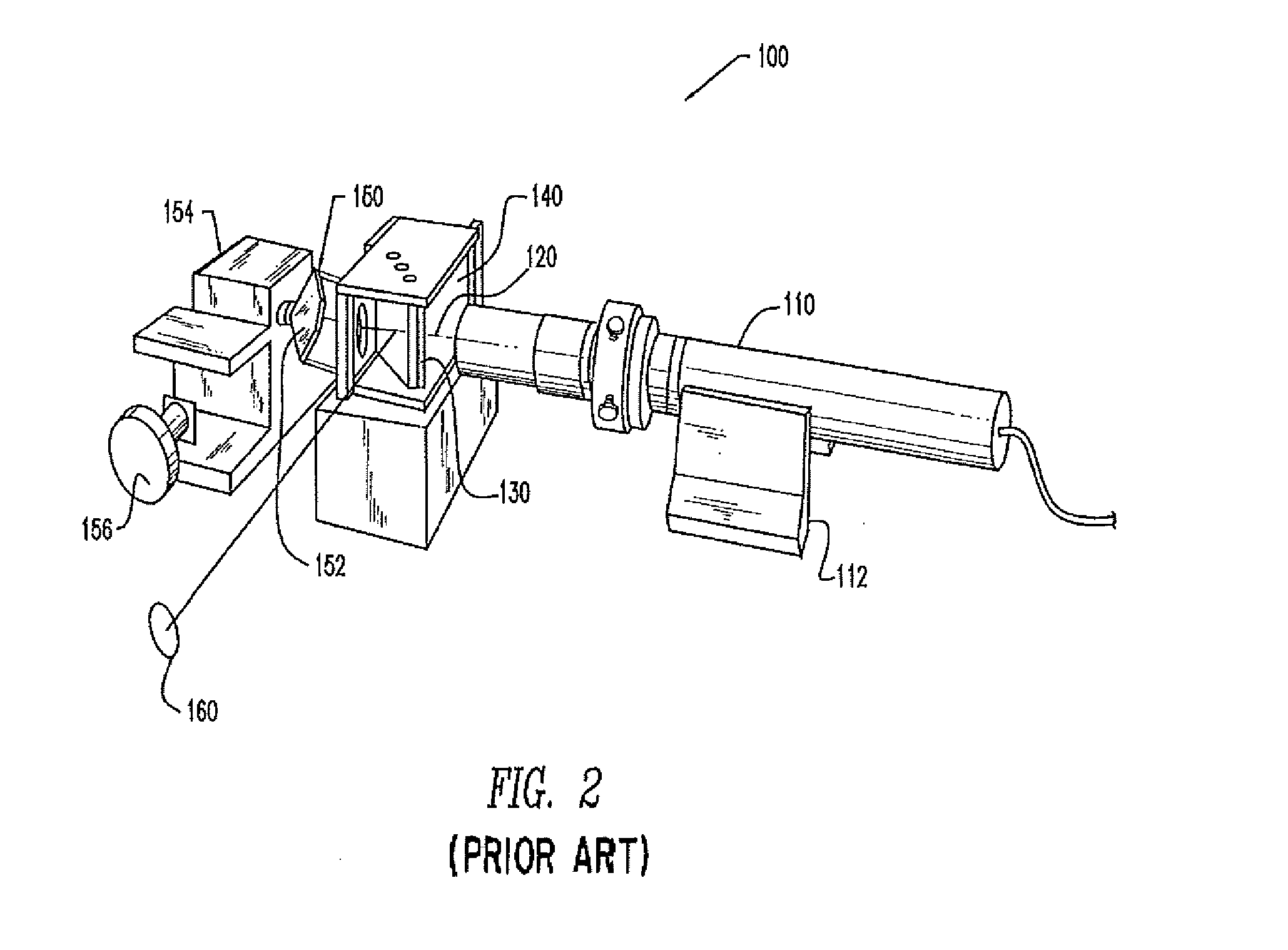 Interferometer, optical assembly and method of mounting same