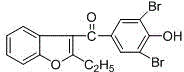 Benzbromarone of crystal form B, and its preparation method