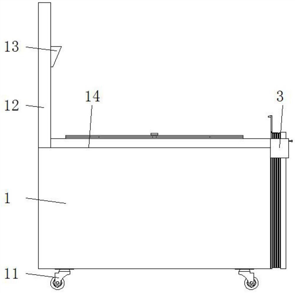 Traditional village building exhibition stand and display method thereof