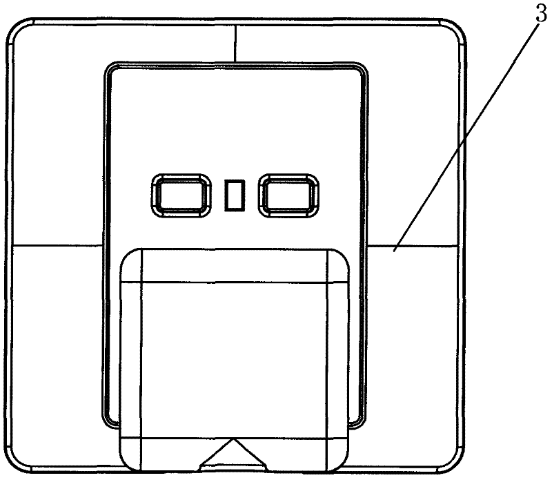 Concealed wiring type leakage protector