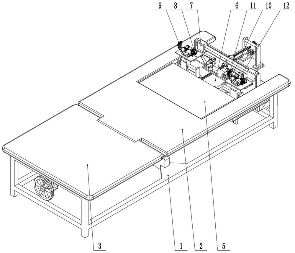 Patient limb adjusting device for examination in ultrasonic department