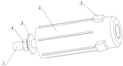 A slider type expansion bolt