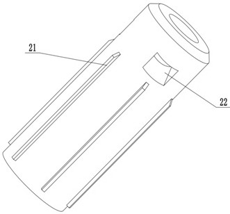 A slider type expansion bolt