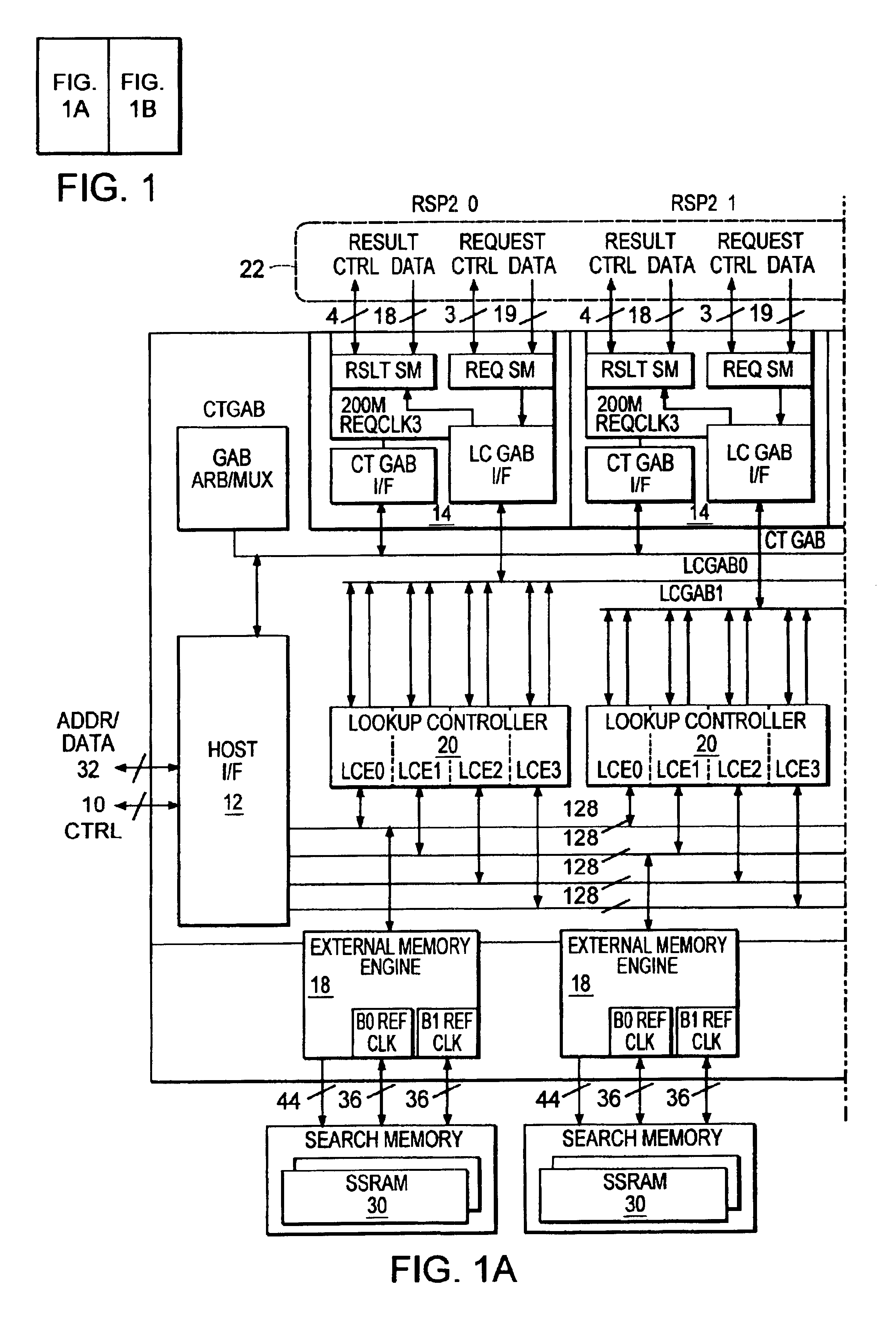 Centralized look up engine architecture and interface