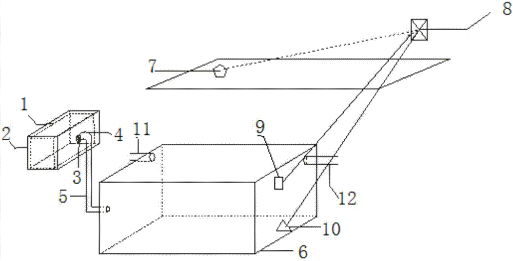 Automatic rainwater collection and on-site utilization system of urban highway