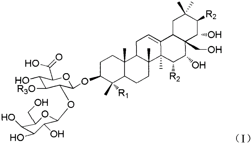 Theasaponin extract and preparation method thereof