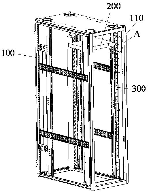 Data center IT equipment cabinet